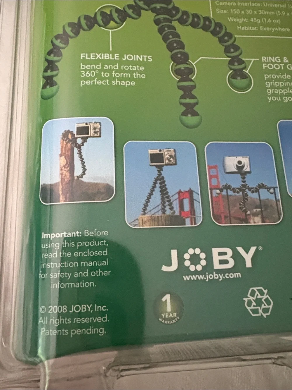 Joby Gorillapod GP1-AGEN Camera Holder